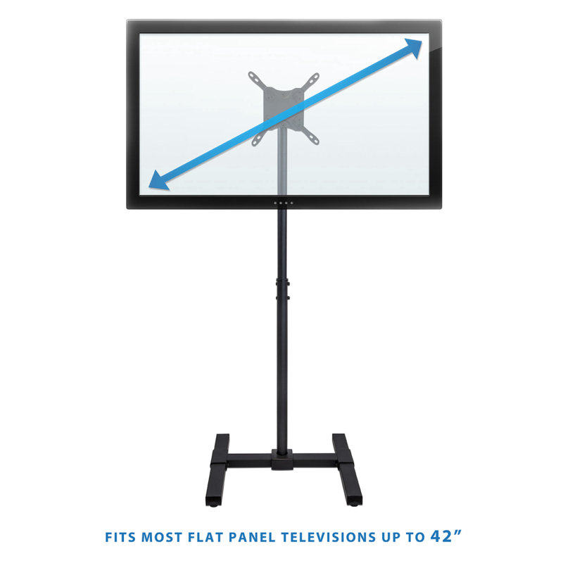 Horizontal Single Screen Floor Stand Mount