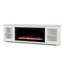 Meuble télé 81 po avec foyer électrique Benjamin Real-122871298-89114307