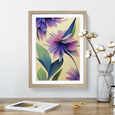 Beautiful Watercolour Flowers No.2 - Wall Art