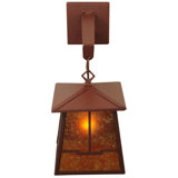 Rustic Lodge 1 - Light Outdoor Wall Lantern