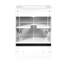 Meuble-lavabo moderne de 24 po, lavabo en céramique inclus, armoire de rangement fonctionnelle avec lavabo, lignes élégantes, fabrication, tablette-121079309