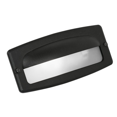 Fontes Black Outdoor Bulkhead Light