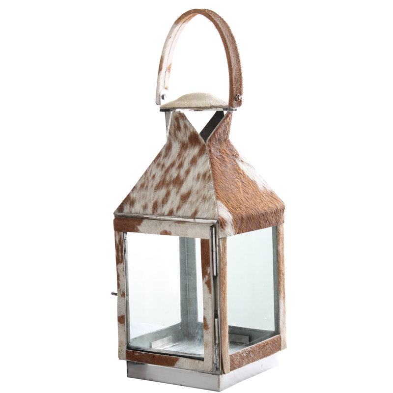 Mako 20'' H Metal Tabletop Lantern
