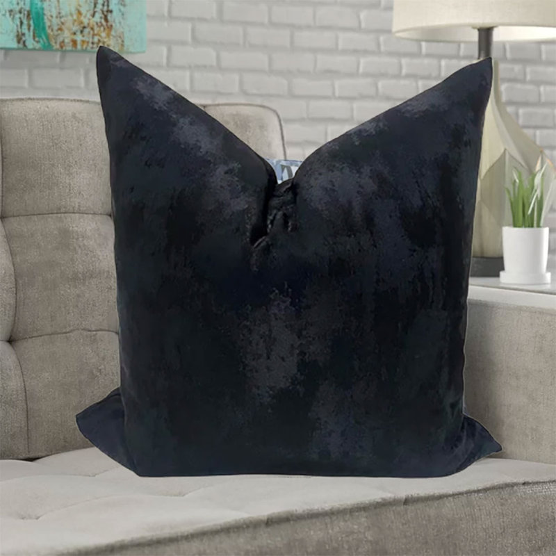 Housse de coussin en velours