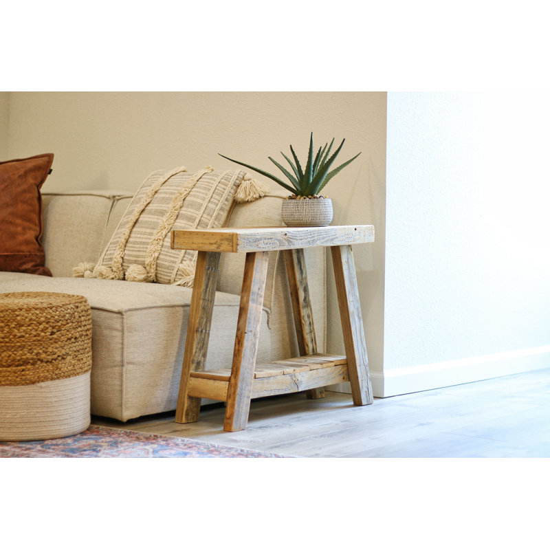 Yaidel Solid Wood End Table