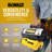 DeWalt 68000 BTU Propane High Efficiency Utility Space Heater with Adjustable Thermostat