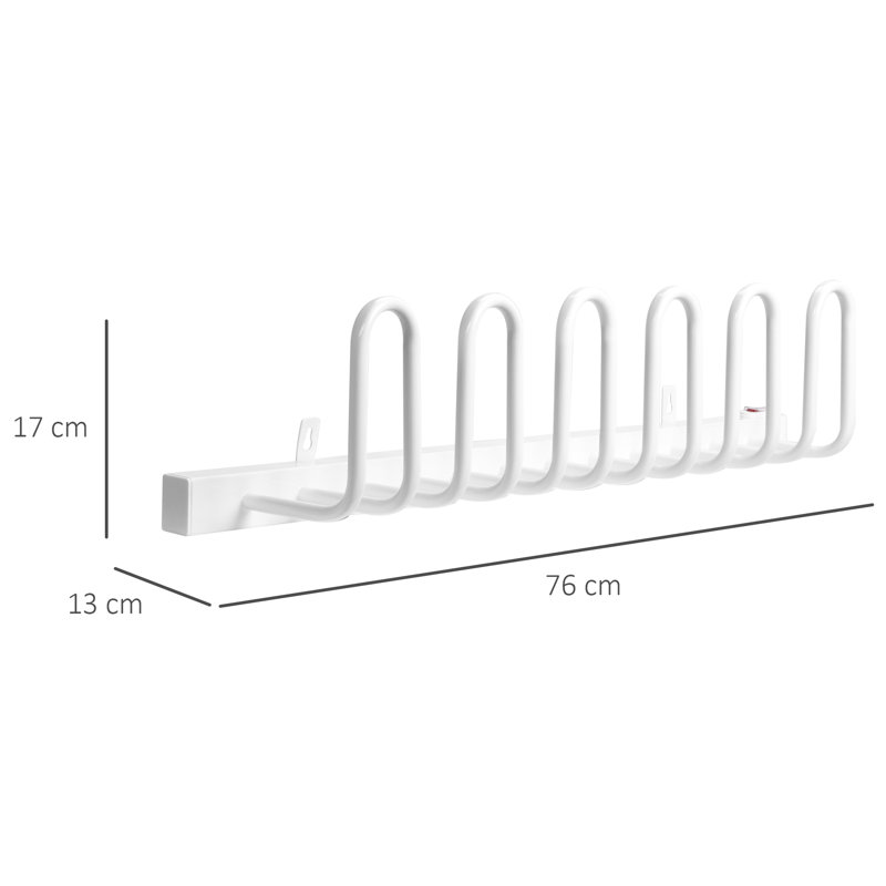 6 Pair Shoe Rack
