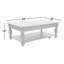 Table basse en bois massif avec roulettes l 48 po Quinta-512638753