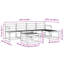 Vidaxl Outdoor Sofa Set 6 Pcs Solid Acacia Wood Garden Couch Sectional Seating