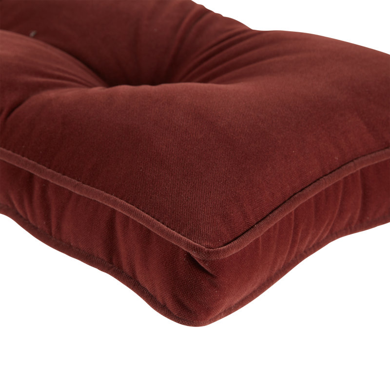 Ensemble de coussins de siège intérieur 4 pièces, Bourgogne