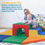 ECR4Kids SoftZone Lincoln Tunnel 360 degrés, ensemble de jeu pour tout-petit, 9 pièces-125781372