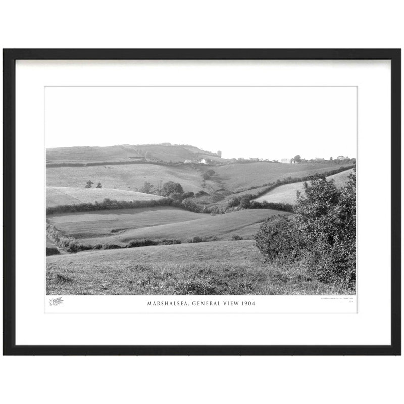 Marshalsea, General View 1904 1 Piece Single Picture Frame Wall Art, 28cm H x 36cm W x 2.3cm D