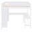 Jennaveve Full Loft Bed with Desk and Bookcase-1898878404