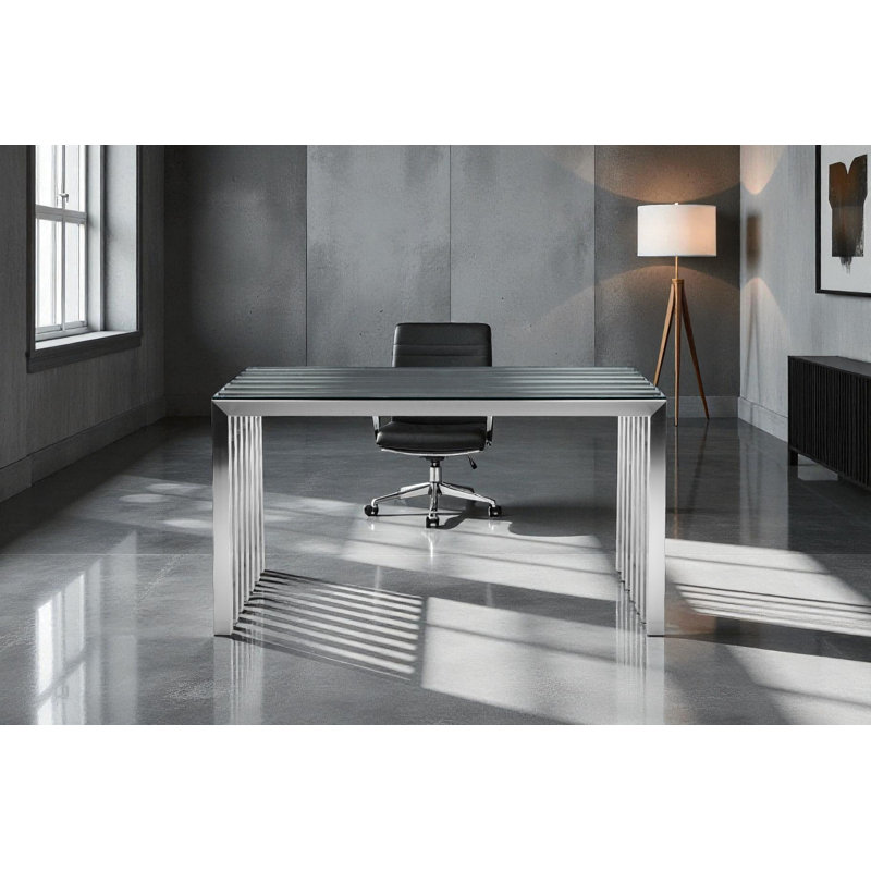 Lexter Writing Desk, Silver