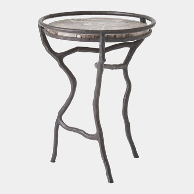 Organic Stone End Table