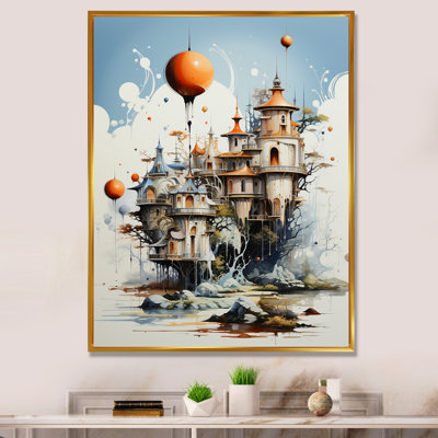Madaih surréalisme ville rêve vol imaginaire I