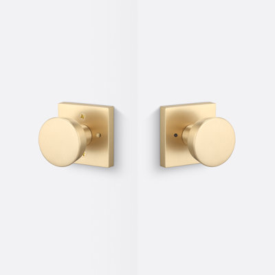 Zermatt Square Privacy Knob