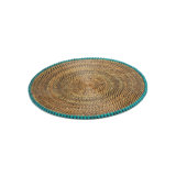 Natural Vine Round Beaded Placemats