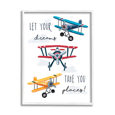 Let Your Dreams Take You Places Expression par Elizabeth Tyndall - impression