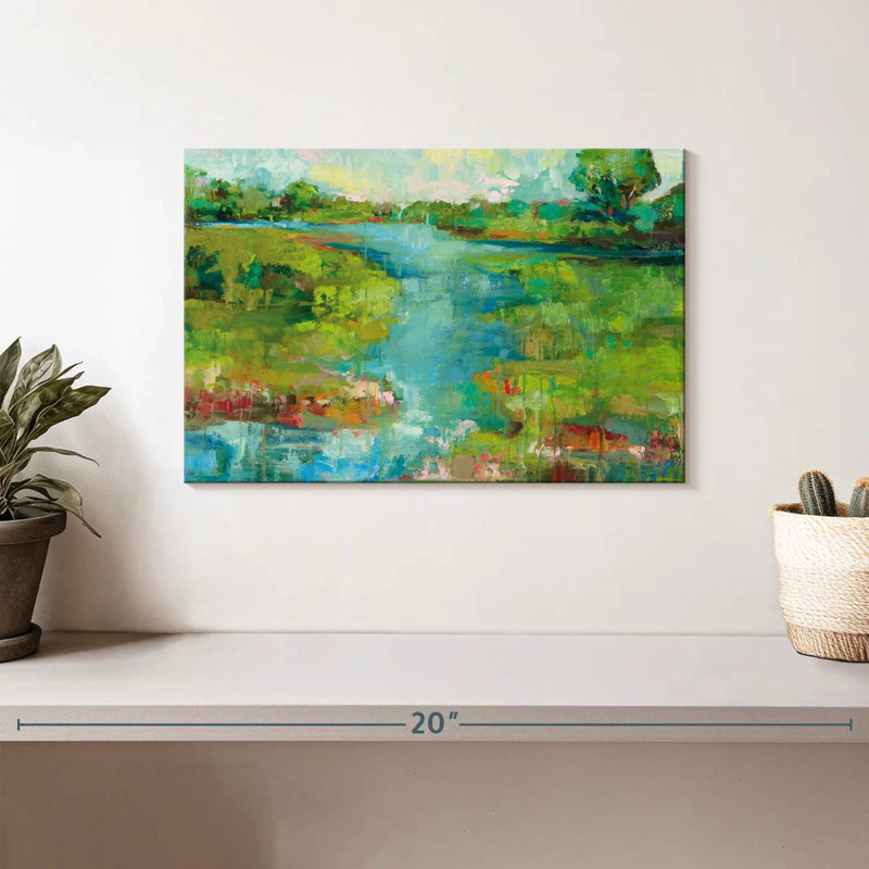 Avery Spring Marsh, 8" H x 12" W