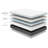 Copper Lux 12" Split Top Soft Memory Foam Mattress With Phase Change Cooling Fabric-623509367
