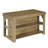 55.12" Kitchen Island with 2-Tier Open Storage