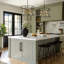 8-Light Dimmable Modern Sputnik Drum Chandelier