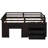 Safe Twin Loft Bed In With Functional Storage Cabinet And Shelf -Colored - & Versatile-823212953