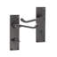 Victorian Scroll Privacy Lever Handle 