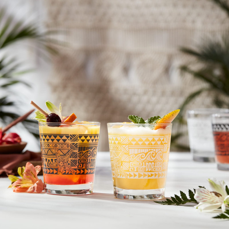 Verre Tiki Libbey, Blanc