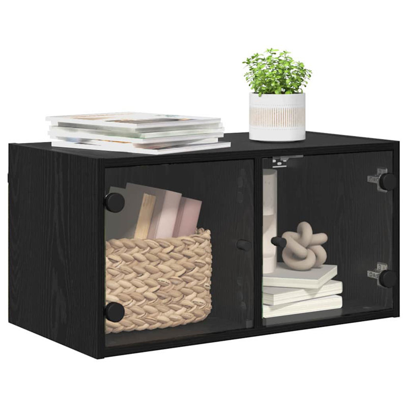 Bathroom Cabinet, Black Oak