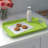 Reston Lloyd Multi-Purpose 18" Rectangle Melamine Plastic Handled Tray-994309322