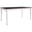 Ensemble de table de salle à manger 7 pièces Shelby Furniture, 6 pièces, avec chaises de cuisine, blanc vieilli