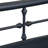  Edmund Open-Frame Twin Metal Headboard w/ Center Panel-758127998-709905578