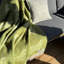 Olive Green Sheep Wool Throw