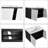 32" Wall-Mounted Bathroom Vanity With Ceramic Sink