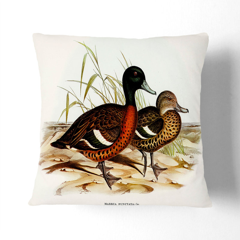 Floral Square Throw Cushion, 40cm H x 40cm W x 15cm D, Stone