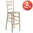 Statice Series Gold Wood Chiavari Event and Hospitality Stacking Barstool