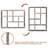 Vilim 5 Piece Cube Shelf