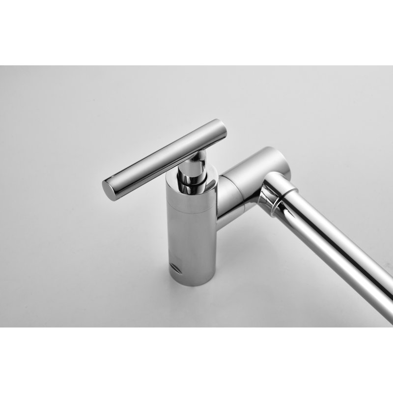 Pot Filler Faucet - Double Handles, Corrosion , Easy To Clean Brass Material, Plating, Feature, Brass