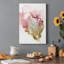 Floraison rose I - impression sur toile tendue-872875905