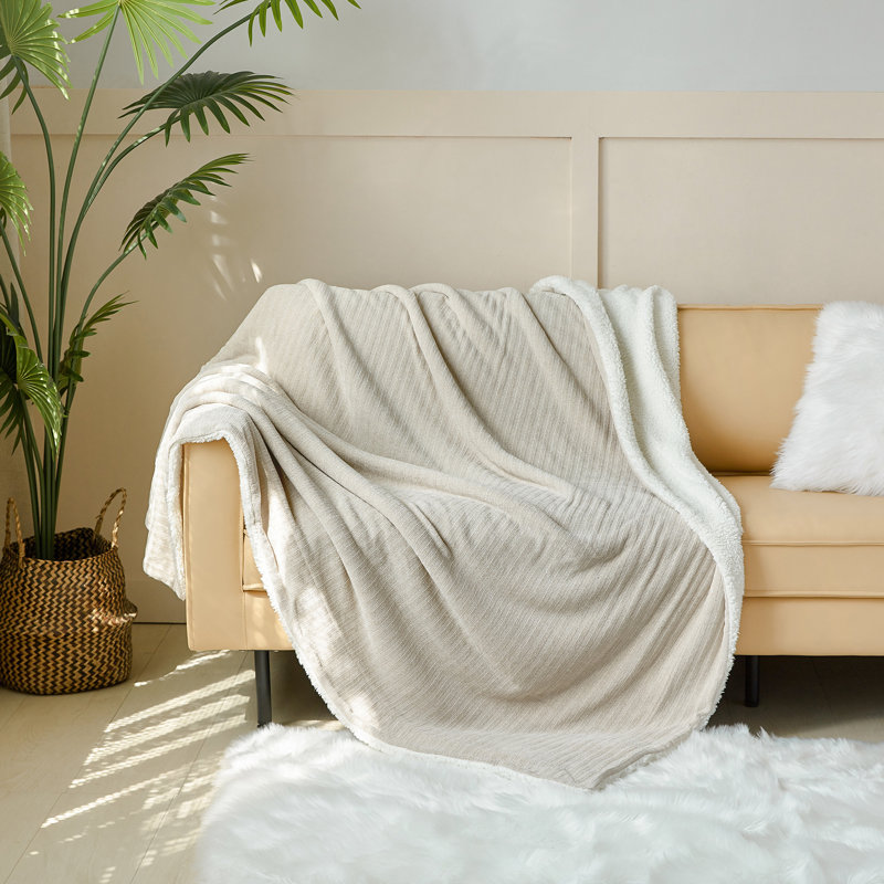 Jeté, 60 x 80, Beige