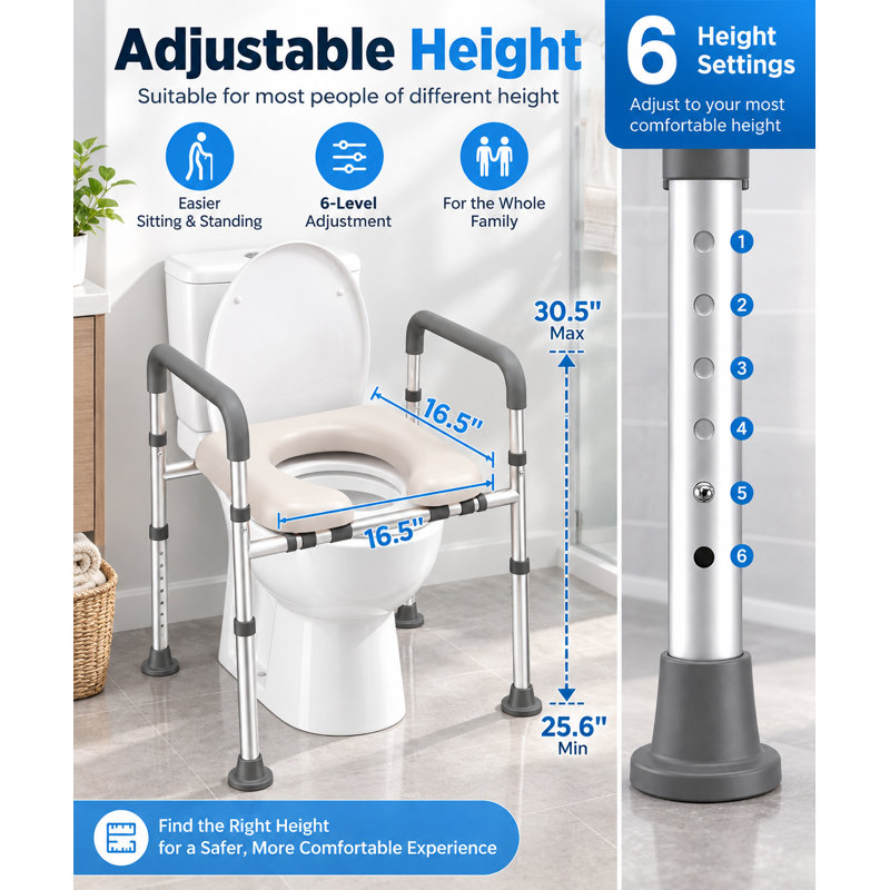 Toilet Seat Riser for Seniors