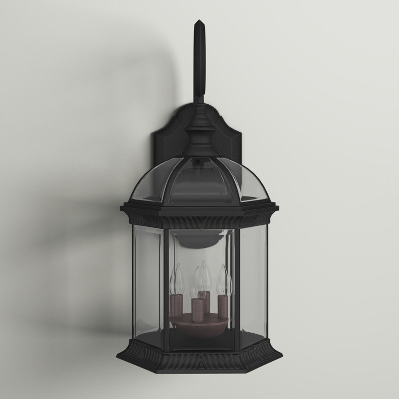 Annagret Wall Light, Black, 19" H x 9.5" W
