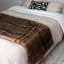 Super Soft Luxury Autumn Sable Faux Fur Throw-1504468621