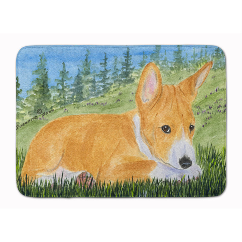 Burniece Memory Foam Non-Slip Bath Rug