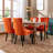Tufted Solid Wood Velvet Upholstered Dining Chair-883621099