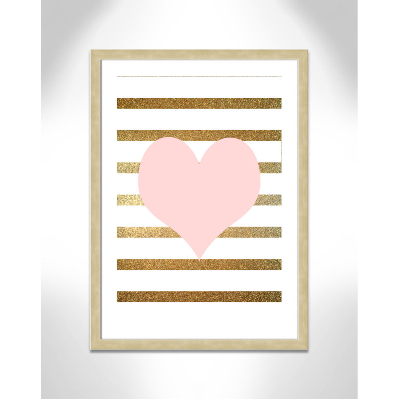 Fairy Tale Fairytale 2, impression sur papier, H 36,5 po x l 26,5 po x P 0,63 po, Encadré plat champagne