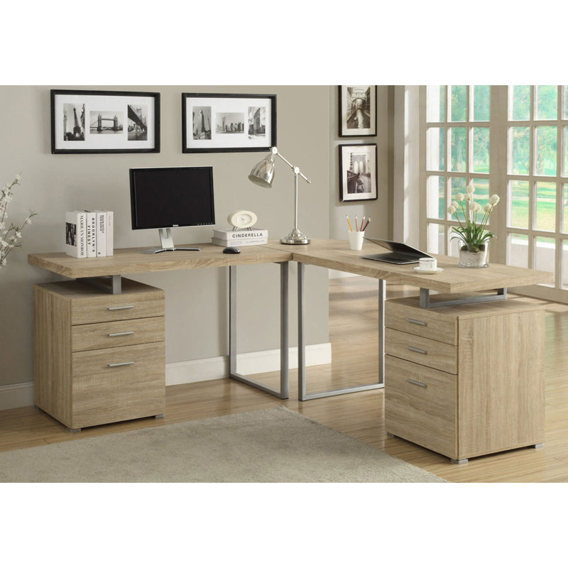 Metal Base Writing Desk