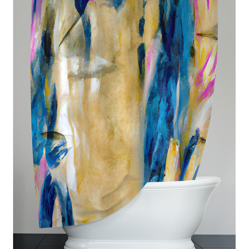 Rideau de douche Cromp, H 72 po x l 70 po